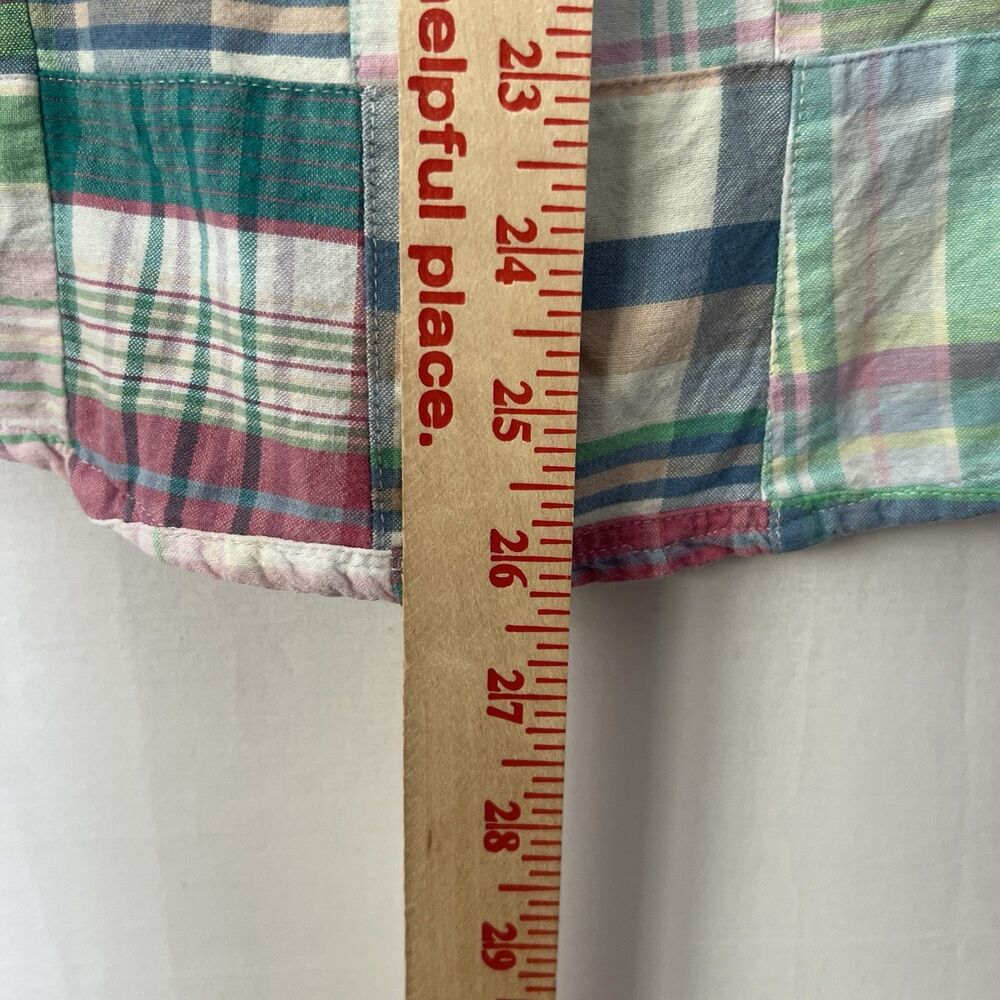 Brooks Brothers Madras Patchwork Button Down Shir… - image 6